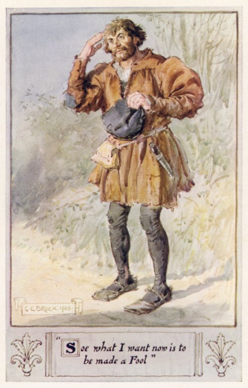 Joten se, mitä haluan nyt, on tulla hulluksi tekijältä after Charles Edmund Brock