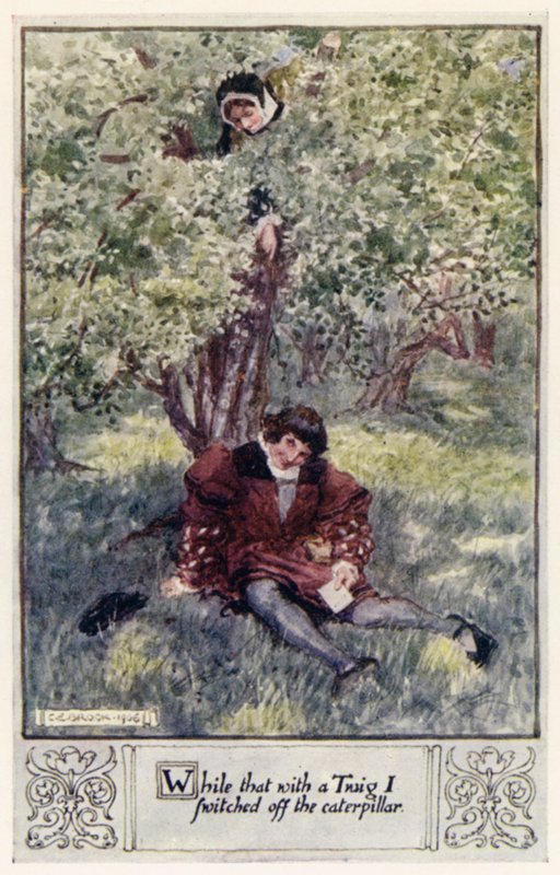 Kun se oli Twig, sammutin toukka tekijältä after Charles Edmund Brock
