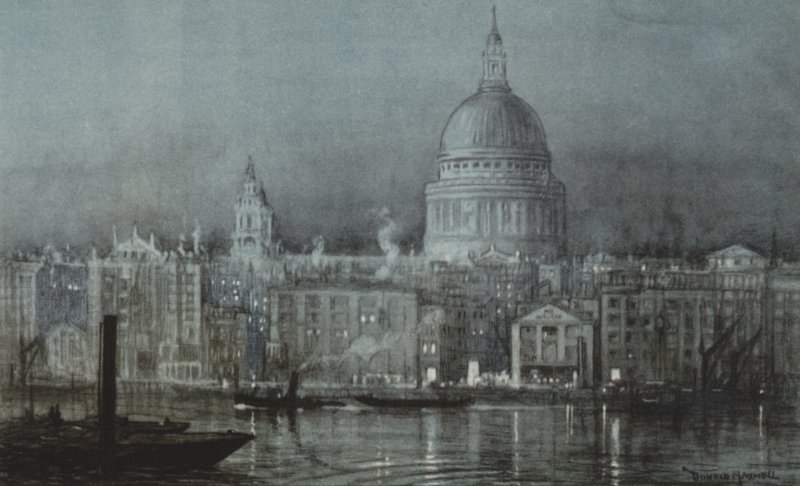 St Pauls joelta tekijältä after Donald Maxwell