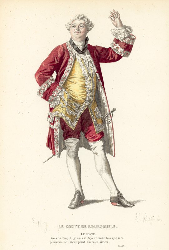 Kreivi De Boursoufle tekijältä after Edmond A.F. Geffroy