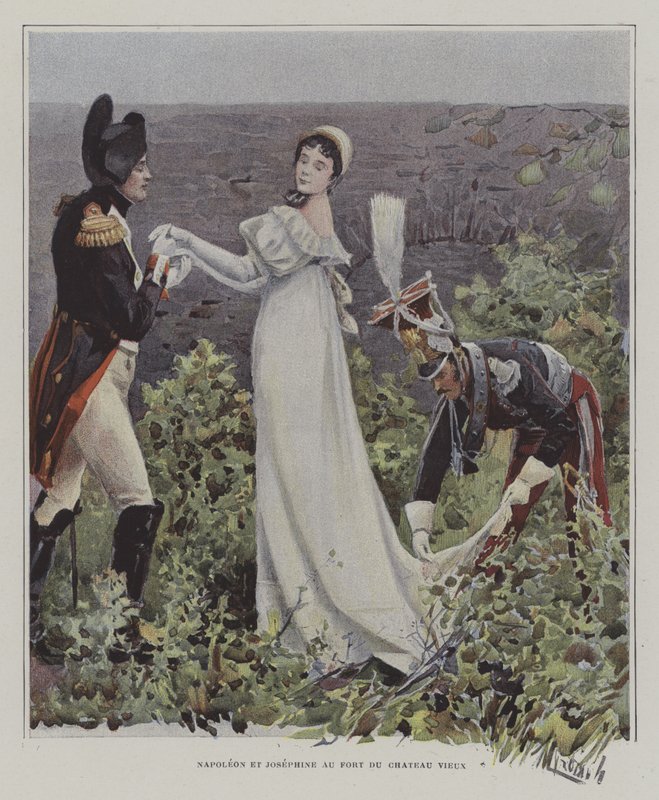Napoleon ja Josephine Chateau-Vieux