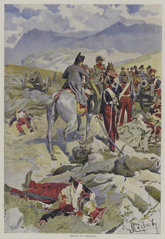 Keisarin saapuminen tekijältä after Felicien baron de Myrbach Rheinfeld
