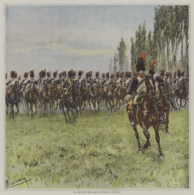 Hevoskranatiereiden panos tekijältä after Felicien baron de Myrbach Rheinfeld