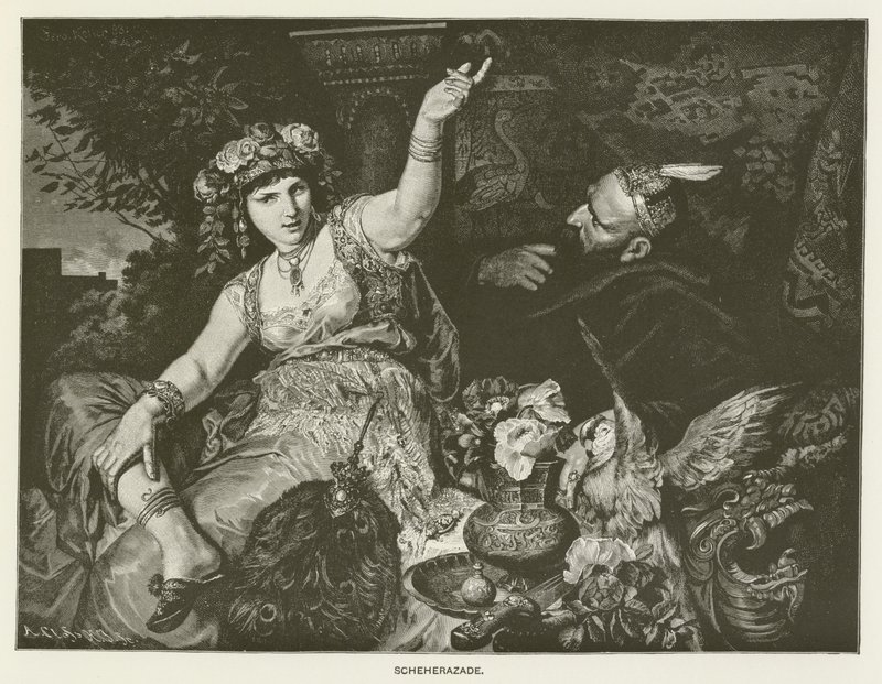 Scheherazade tekijältä after Ferdinand Keller