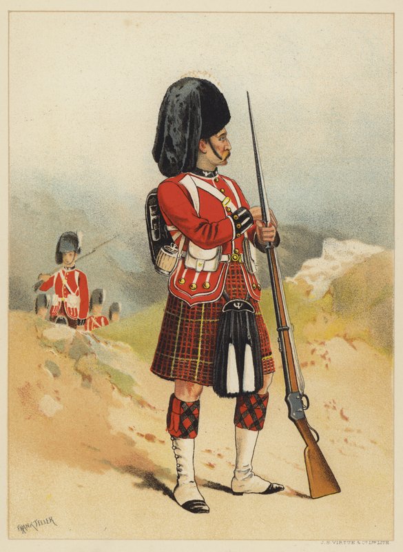 79., Queens Own Cameron Highlanders tekijältä after Frank Feller