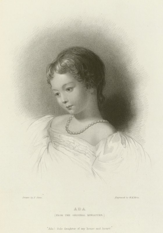 Ada Lovelace tekijältä after Frank Stone