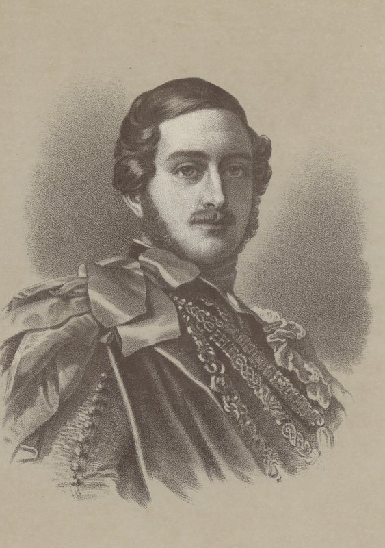 Prinssi Albert, kuningatar Victorian puoliso tekijältä after Franz Xaver Winterhalter
