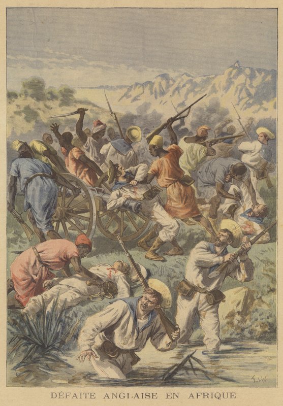 Brittien tappio Afrikassa tekijältä after Frederic Theodore Lix