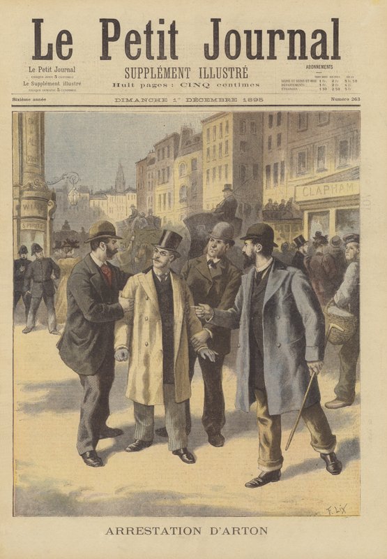 Emile Artonin pidätys tekijältä after Frederic Theodore Lix