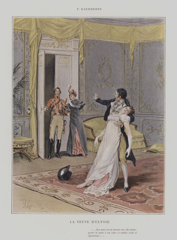 Odysseuksen leski tekijältä after Frederik Hendrik Kaemmerer