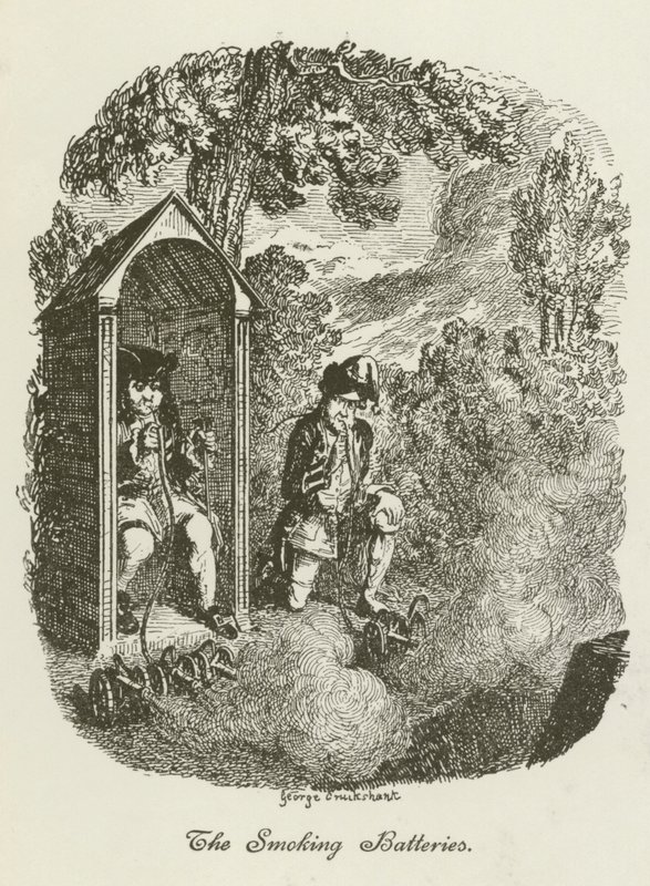 Kuvitus Tristram Shandylle tekijältä after George Cruikshank