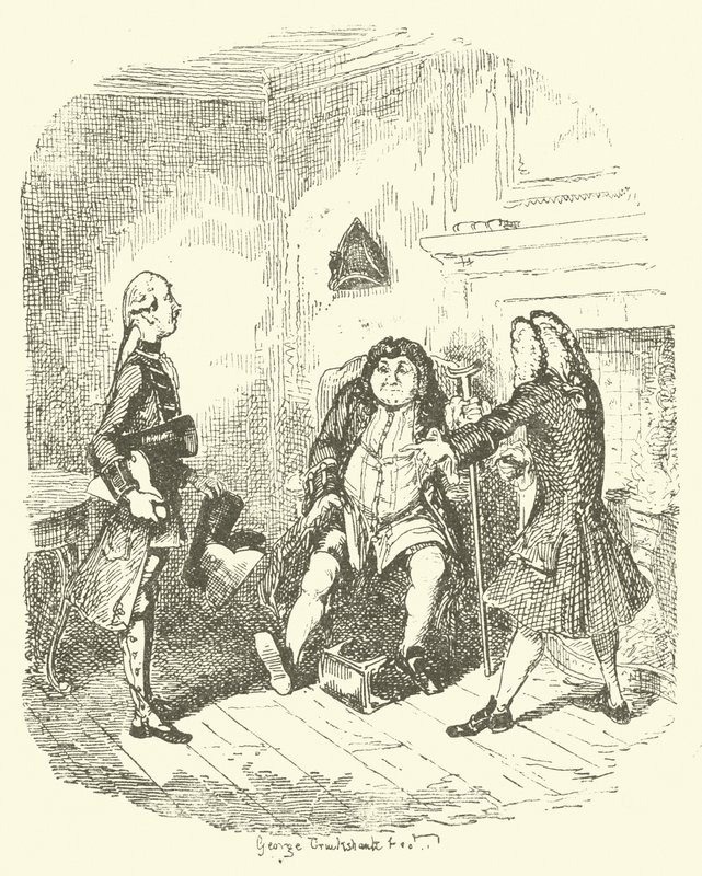 Kuvitus Tristram Shandylle tekijältä after George Cruikshank