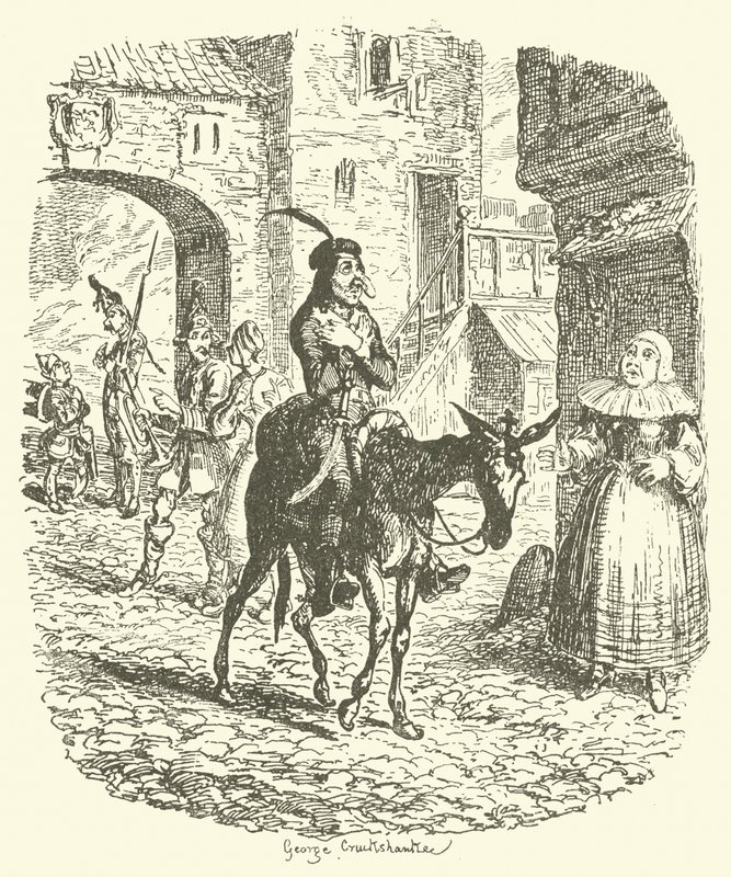 Kuvitus Tristram Shandylle tekijältä after George Cruikshank