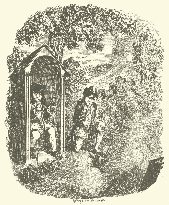 Kuvitus Tristram Shandylle tekijältä after George Cruikshank