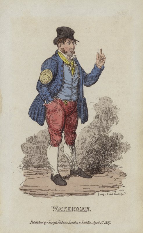 Vesimies tekijältä after George Cruikshank