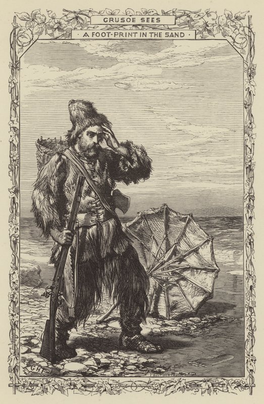 Robinson Crusoe tekijältä after George Housman Thomas