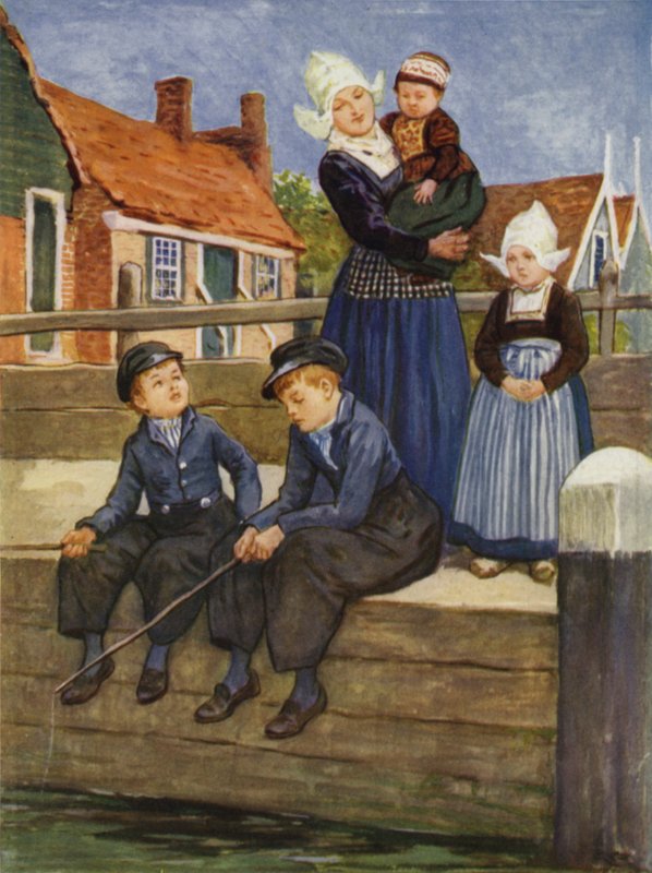 Hollannin kanavan varrella tekijältä after Gordon Frederick Browne