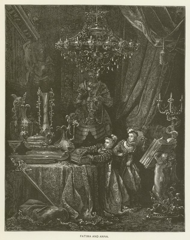 Fatima ja Anna tekijältä Gustave after Dore