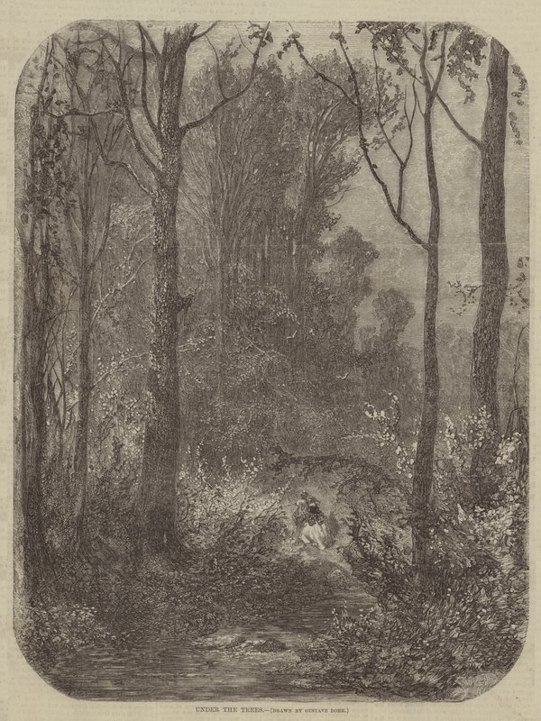 Puiden alla tekijältä Gustave after Dore