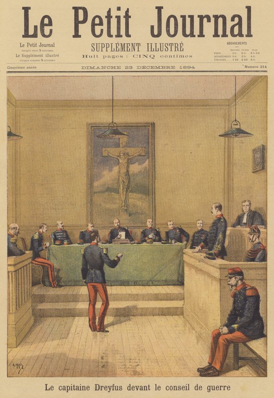 Kapteeni Alfred Dreyfusin sotaoikeus tekijältä after Henri Meyer