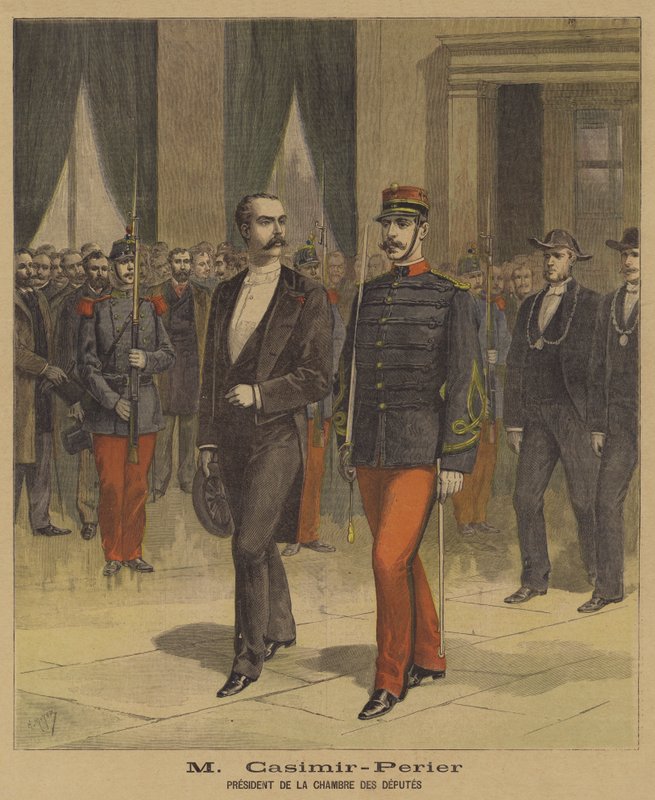Jean Casimir-Perier, Ranskan edustajainhuoneen puheenjohtaja tekijältä after Henri Meyer