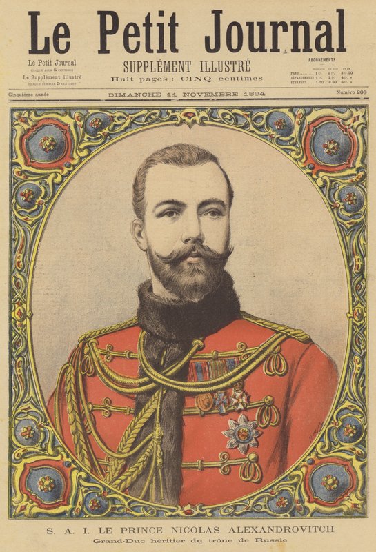 Prinssi Nikolai Aleksandrovitš, Venäjän valtaistuimen perillinen tekijältä after Henri Meyer