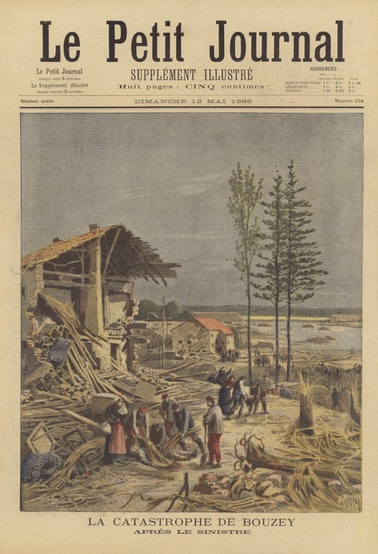 Bouzeyn katastrofi tekijältä after Henri Meyer