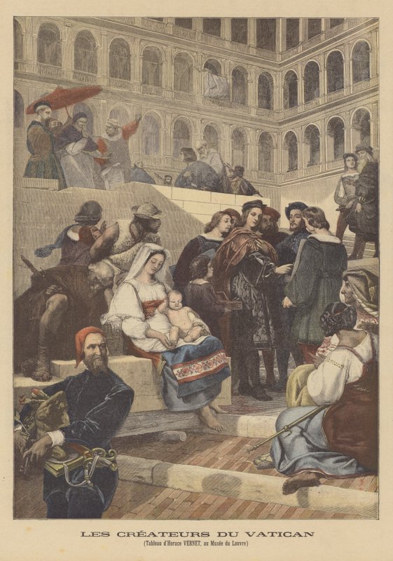 Vatikaanin luojat tekijältä after Horace Vernet