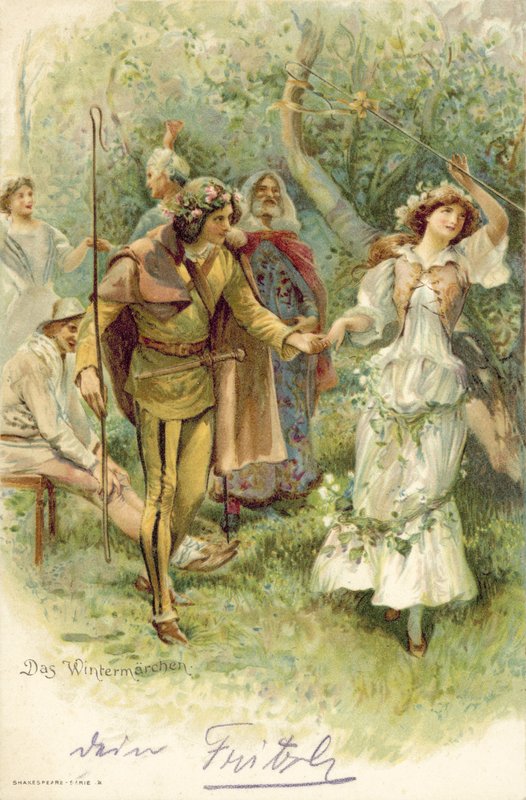 Kuvitus A Winters Tale tekijältä after John Henry Frederick Bacon