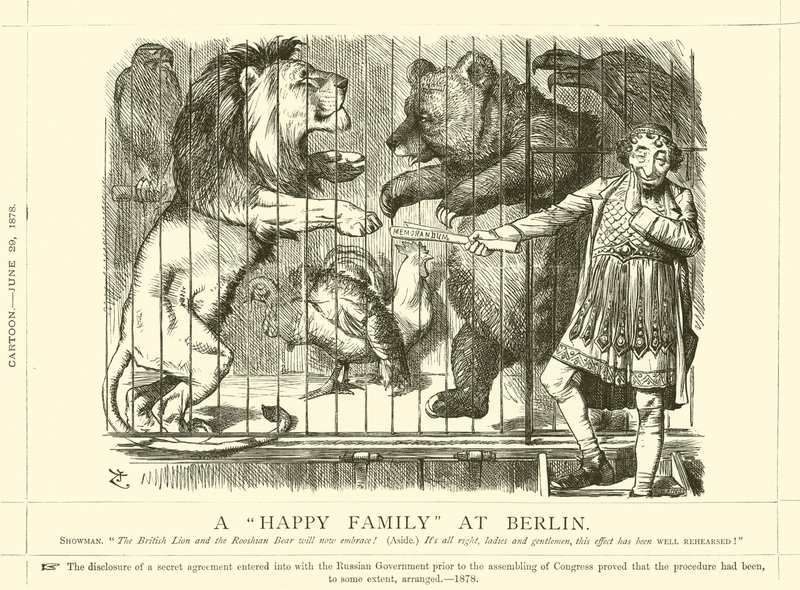Onnellinen perhe Berliinissä tekijältä after John Tenniel