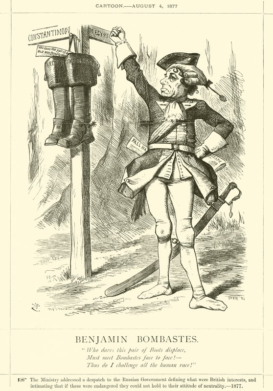 Benjamin Bombastes tekijältä after John Tenniel
