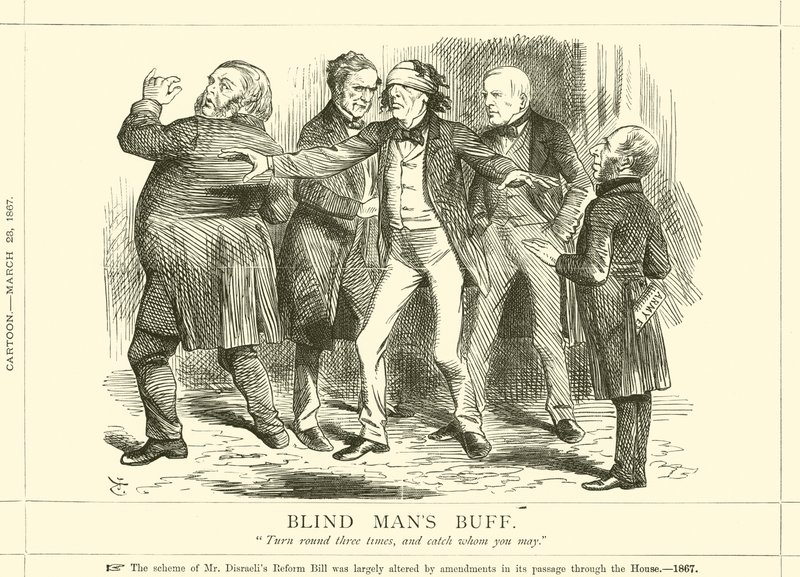 Blind Mans Buff tekijältä after John Tenniel