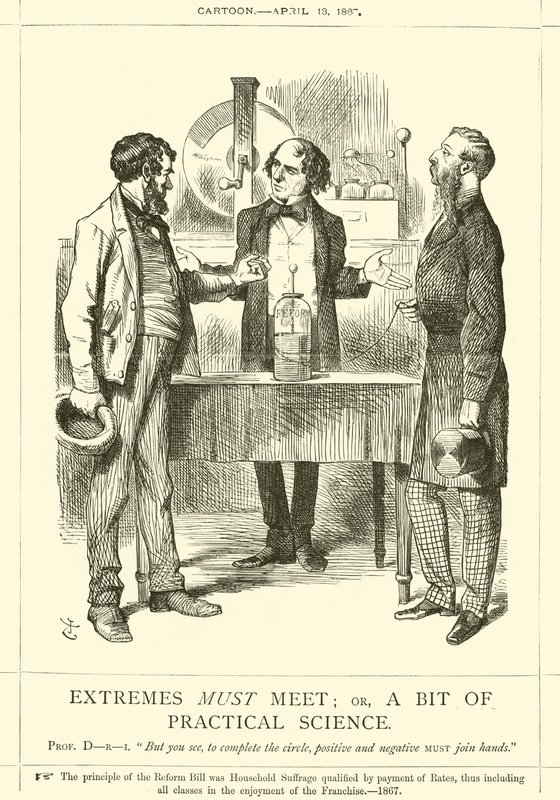 Äärimmäisyyksien on kohdattava; tai vähän käytännön tiedettä tekijältä after John Tenniel