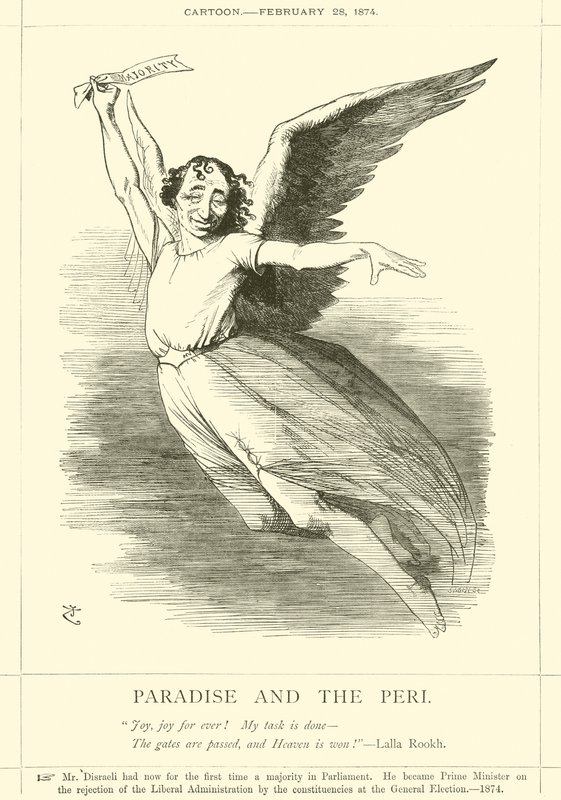 Paratiisi ja Peri tekijältä after John Tenniel