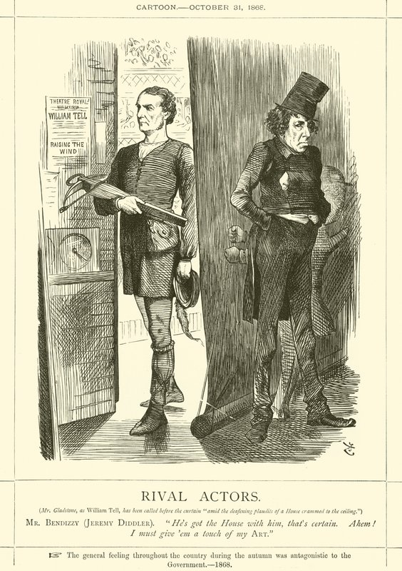 Kilpailevat näyttelijät tekijältä after John Tenniel