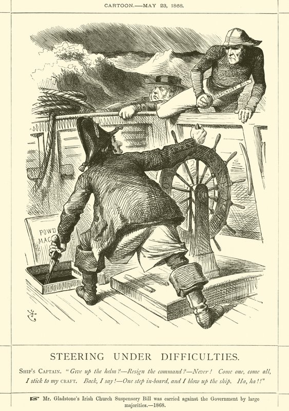 Ohjaus vaikeuksien alla tekijältä after John Tenniel