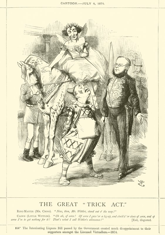 Suuri temppu Act tekijältä after John Tenniel