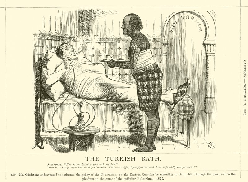 Turkkilainen kylpylä tekijältä after John Tenniel