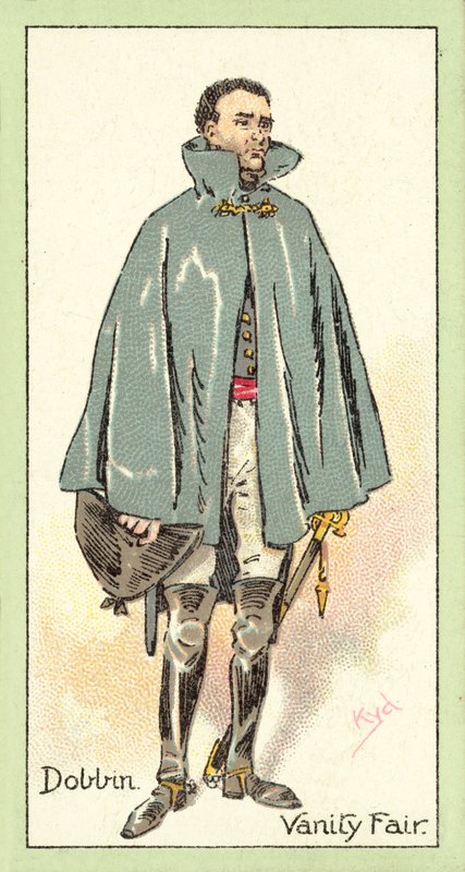 Dobbin, Vanity Fair (chromolitho) tekijältä after Joseph Clayton Clarke