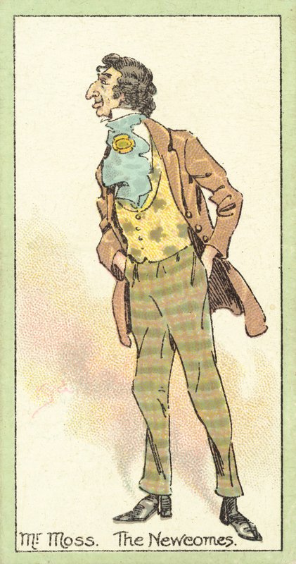 Herra Moss, The Newcomes (chromolitho) tekijältä after Joseph Clayton Clarke