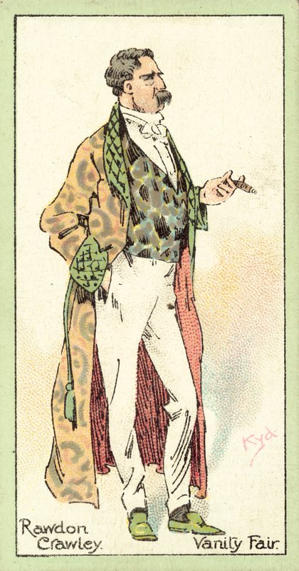 Rawdon Crawley, Vanity Fair (chromolitho) tekijältä after Joseph Clayton Clarke