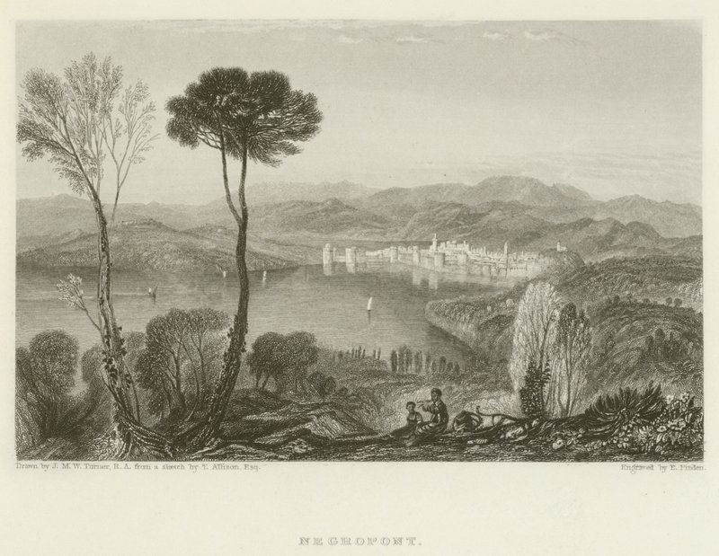 negropont tekijältä after Joseph Mallord William Turner