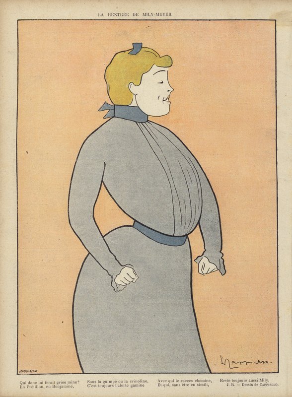 Kuvitus Le Rirelle tekijältä after Leonetto Cappiello