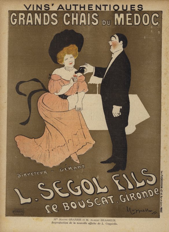 Kuvitus Le Rirelle tekijältä after Leonetto Cappiello