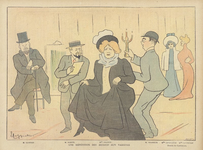 Kuvitus Le Rirelle tekijältä after Leonetto Cappiello