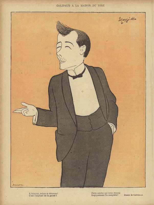Kuvitus Le Rirelle tekijältä after Leonetto Cappiello