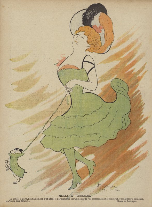Kuvitus Le Rirelle tekijältä after Leonetto Cappiello