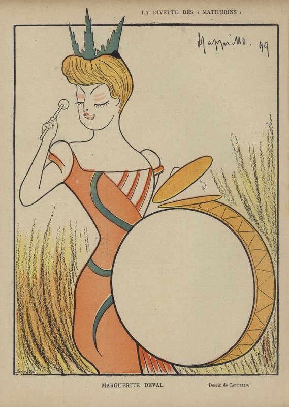 Kuvitus Le Rirelle tekijältä after Leonetto Cappiello