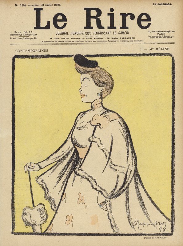 Kuvitus Le Rirelle tekijältä after Leonetto Cappiello