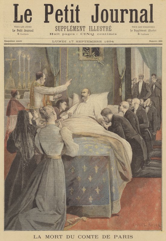 Prinssi Philippe, Pariisin kreivi, kuoli tekijältä after Lionel Royer